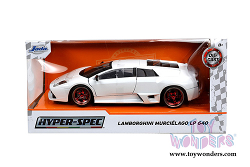 Jada Toys Hyper-Spec - Lamborghini Murcielago LP640 Hardtop (2010, 1/24, diecast model car, White) 32570/4