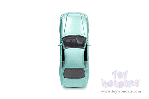 Jada Toys Fast & Furious - Brian's Nissan Skyline GT-R (R34) (1/32 scale diecast model car, Turquoise) 32586
