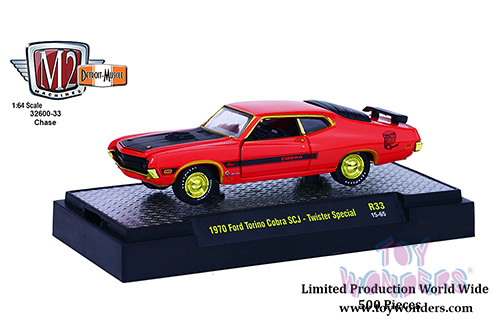 Castline M2 Machines - Detroit Muscle Release 33 (1/64 scale diecast model car, Asstd.) 32600/33