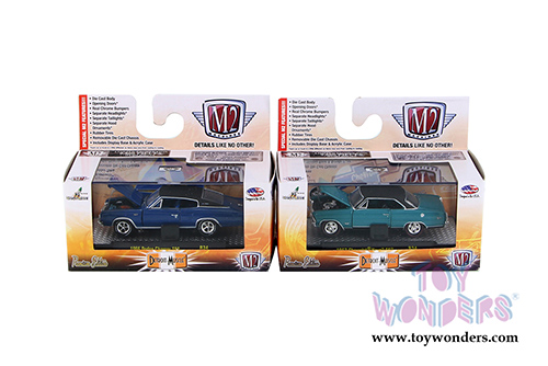 Castline M2 Machines - Detroit Muscle Release 34 (1/64 scale diecast model car, Asstd.) 32600/34