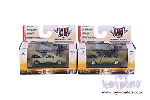 Castline M2 Machines - Detroit Muscle Release 34 (1/64 scale diecast model car, Asstd.) 32600/34