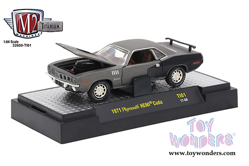 Castline M2 Machines - Titanium Release 01 (1/64 scale diecast model car, Dark Gray) 32600/TI01