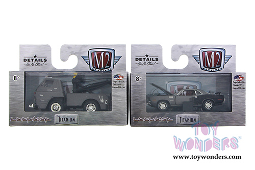Castline M2 Machines - Titanium Release 01 (1/64 scale diecast model car, Dark Gray) 32600/TI01