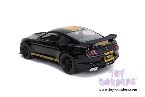 Jada Toys Bigtime Muscle - Ford Mustang Shelby® GT500® Hardtop (2020, 1/24 scale diecast model car, Glossy Black) 32661/4