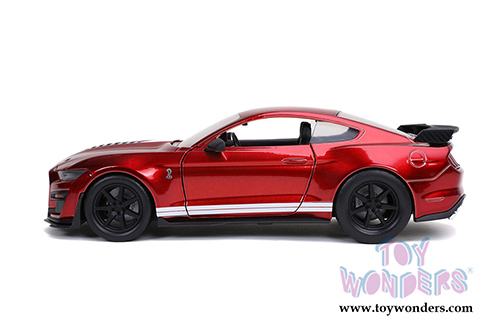 Jada Toys Bigtime Muscle - Ford Mustang Shelby&reg; GT500&reg; Hardtop (2020, 1/24 scale diecast model car, Candy Red) 32662/4