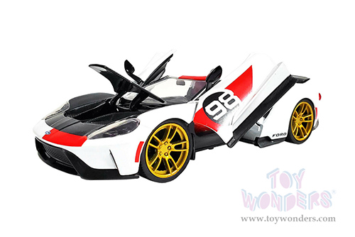 Jada Toys Bigtime Muscle - Ford Gt #98 Hardtop (2021, 1/24 scale diecast model car, White) 32700/4