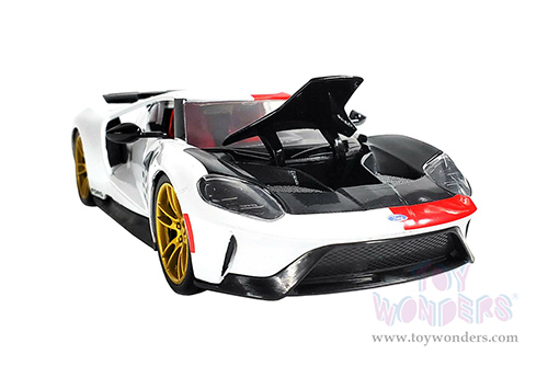 Jada Toys Bigtime Muscle - Ford Gt #98 Hardtop (2021, 1/24 scale diecast model car, White) 32700/4