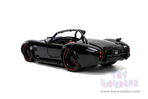 Jada Toys Bigtime Muscle - Shelby Cobra 427 S/C® (1965, 1/24 scale diecast model car, Black) 32704