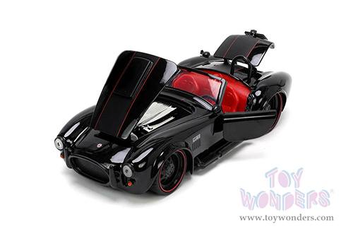 Jada Toys Bigtime Muscle - Shelby Cobra 427 S/C® (1965, 1/24 scale diecast model car, Black) 32704