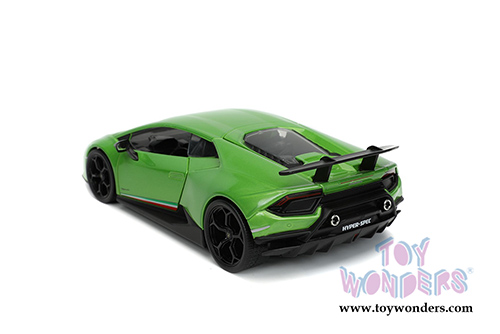 Jada Toys Hyper-Spec - Lamborghini Huracan Performante Hardtop (1/24, diecast model car, Green) 32715/4