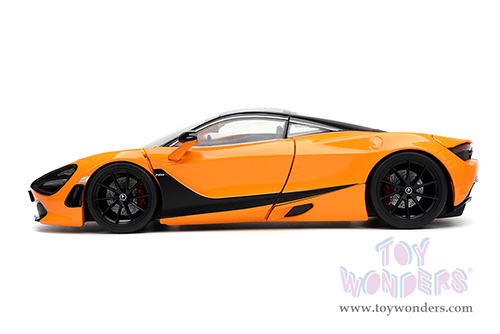 Jada Toys Hyper-Spec - McLaren 720S Hardtop (1/24, diecast model car, Orange/Black) 32719/4