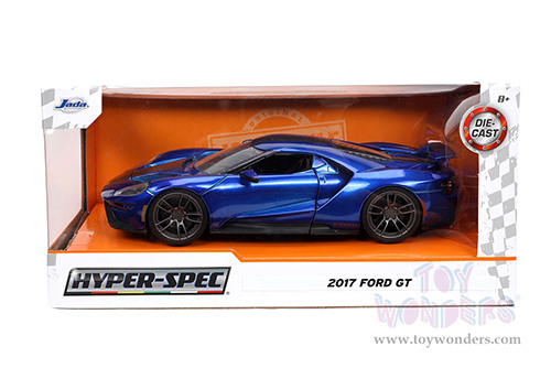 Jada Toys Hyper-Spec - Ford GT Hardtop (2017, 1/24, diecast model car, Candy Blue) 32720/4