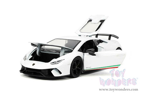 Jada Toys Hyper-Spec - Lamborghini Huracán Performante Hardtop (1/24, diecast model car, White) 32722/4