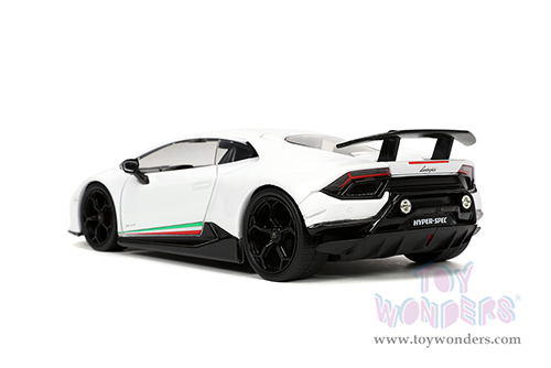 Jada Toys Hyper-Spec - Lamborghini Huracán Performante Hardtop (1/24, diecast model car, White) 32722/4