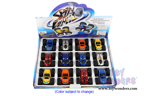 4" Friction Spin Wheel Car 32812