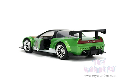 Jada Toys - Power Rangers Honda NSX Type-R Japan Spec with Green Ranger Diecast Figurine (2002, 1/32 scale diecast model car, Green) 32871