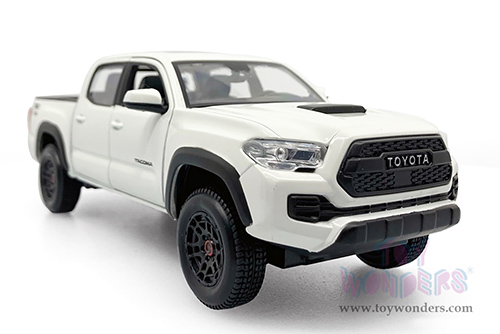 Maisto - Special Edition | Toyota Tacoma TRD PRO Pickup Truck (2023, 1/27 scale diecast model car, White) 32910WT