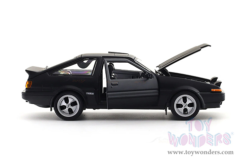 Maisto - Special Edition | Toyota Sprinter Trueno AE86 (1/24 scale diecast model car, Black) 32916BK
