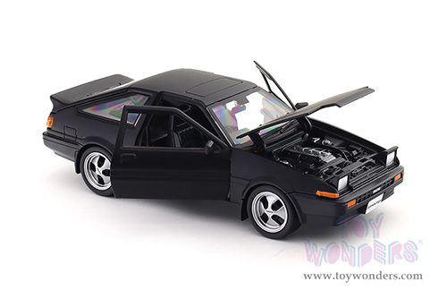 Maisto - Special Edition | Toyota Sprinter Trueno AE86 (1/24 scale diecast model car, Black) 32916BK