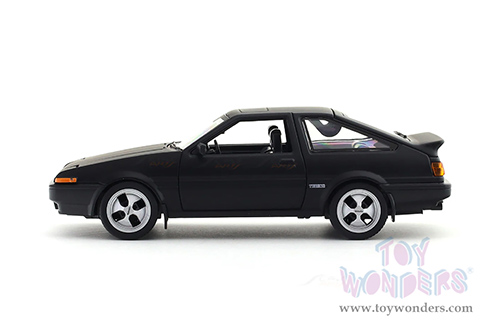 Maisto - Special Edition | Toyota Sprinter Trueno AE86 (1/24 scale diecast model car, Black) 32916BK