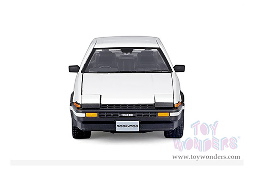 Maisto - Special Edition | Toyota Sprinter Trueno AE86 (1/24 scale diecast model car, White) 32916WT