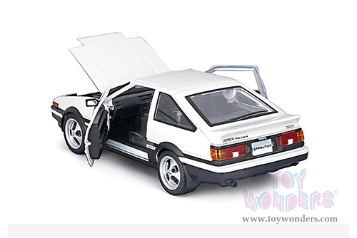 Maisto - Special Edition | Toyota Sprinter Trueno AE86 (1/24 scale diecast model car, White) 32916WT