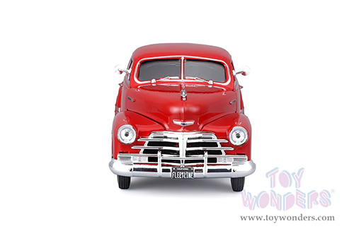 Maisto - Special Edition | Chevrolet® Fleetline Aerosedan (1948, 1/24 scale diecast model car, Red) 32921R