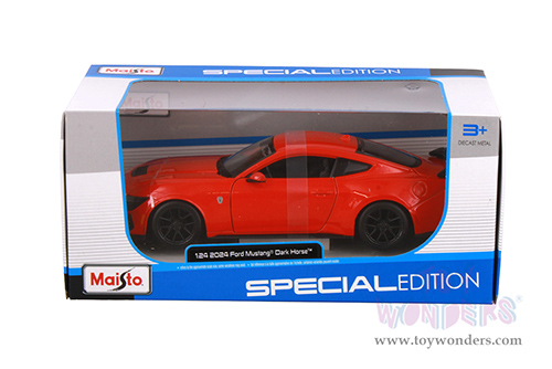Maisto Special Edition - Ford Mustang® Dark Horse™ (2024, 1/24 scale diecast model car, Red) 32925R