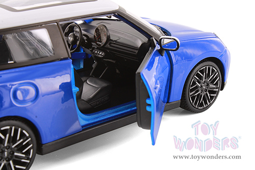 Showcasts® Collectibles - Mini Cooper SE (JO1)(2024, 1/24 scale diecast model car, Blue) 32926D MAP: $19.99