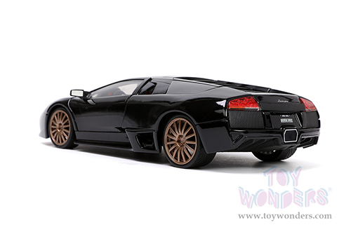 Jada Toys Hyper-Spec - Lamborghini Murciélago Hardtop (1/24 scale diecast model car, Black) 32946/4
