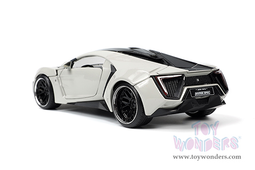 Jada Toys Hyper-Spec - Lykan Hypersport Hardtop (1/24, diecast model car, White/Black) 32947/4