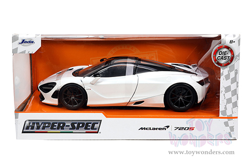 Jada Toys Hyper-Spec - McLaren 720S Hardtop (1/24, diecast model car, White) 32948/4