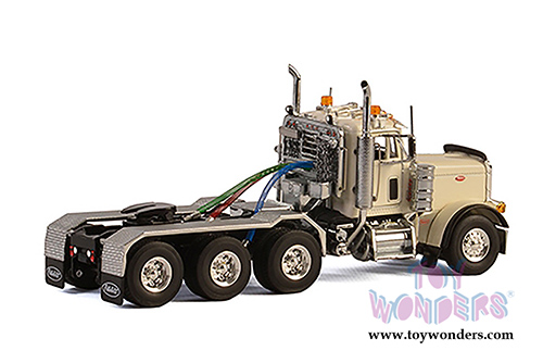 WSI Models - Peterbilt 379 8X4 4 Axle Truck (1/50 scale diecast model car, White) 33-2014