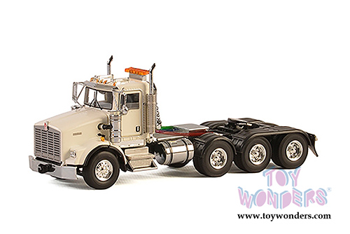 WSI Models - Kenworth T800 8X4 4 Axle Truck (1/50 scale diecast model car, White) 33-2016