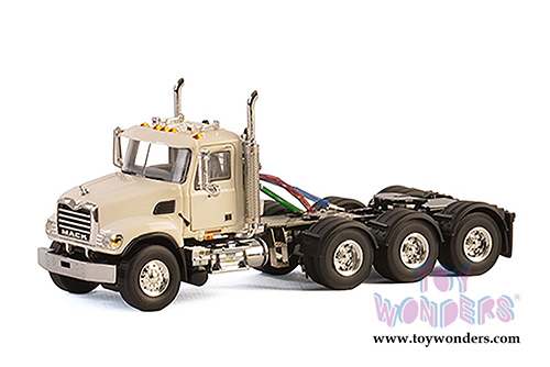 WSI Models - Mack Granite 8X4 4 Axle Truck (1/50 scale diecast model car, White) 33-2018
