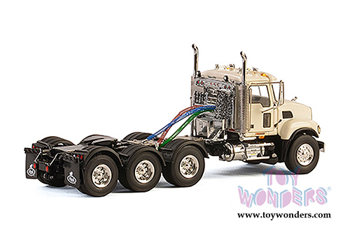 WSI Models - Mack Granite 8X4 4 Axle Truck (1/50 scale diecast model car, White) 33-2018