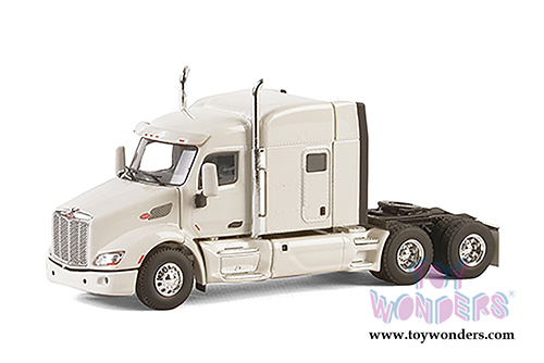 WSI Models - Peterbilt 579 6X4 3 Axle Truck (1/50 scale diecast model car, White) 33-2025