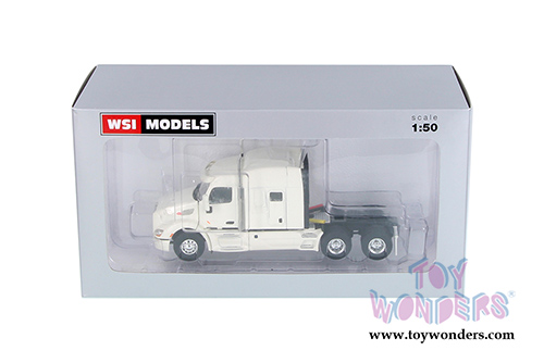 WSI Models - Peterbilt 579 6X4 3 Axle Truck (1/50 scale diecast model car, White) 33-2025