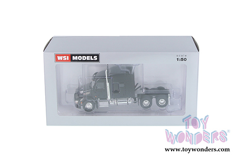 WSI Models - Peterbilt 579 6X4 3 Axle Truck (1/50 scale diecast model car, Black) 33-2026
