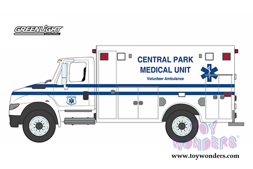 Greenlight - Heavy Duty Trucks International&reg; Durastar Ambulance (2013, 1/64 scale diecast model car, White) 33040A