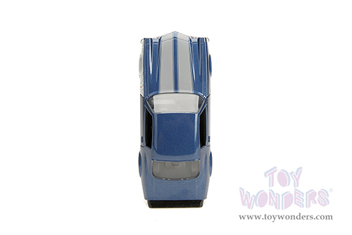 Jada Toys - Hollywood Rides | Marvel Avengers Chevrolet&reg; Camaro&reg; with Winter Soldier Diecast Figure (1973, 1/32 scale diecast model car, Blue/Gray Stripes) 33073