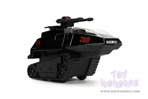 Jada Toys - Hollywood Rides | H.I.S.S. Tank #788 with Turret with Destro Diecast Figure "G.I. Joe" (1/32 scale diecast model car, Black) 33084