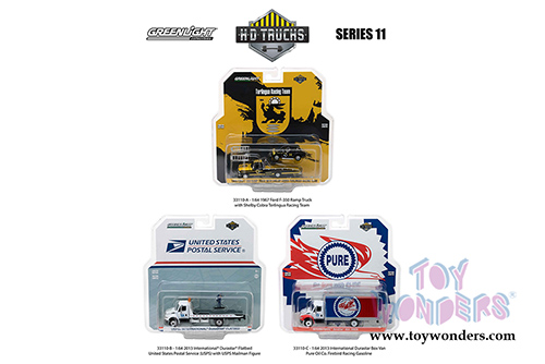 Greenlight - Heavy Duty Trucks Series 11 (1/64 scale diecast model car, Asstd.) 33110/48