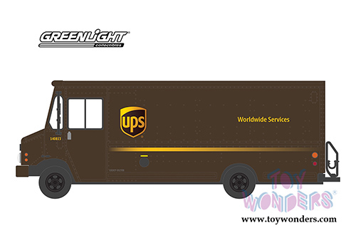 Greenlight - Heavy Duty Trucks Series 17 | Package Car - United Parcel Service (UPS) (2019, 1/64 scale diecast model car, Brown) 33170C/48