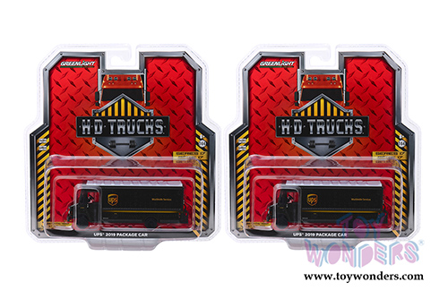 Greenlight - Heavy Duty Trucks Series 17 | Package Car - United Parcel Service (UPS) (2019, 1/64 scale diecast model car, Brown) 33170C/48