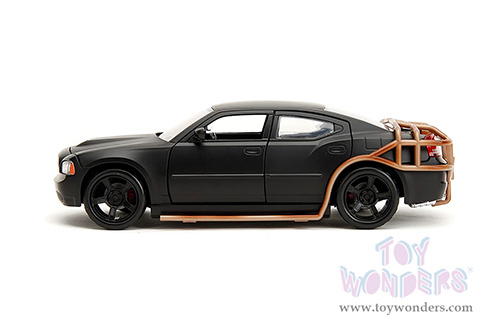 Jada Toys Fast & Furious - Dodge Charger Heist Car (2006, 1/24 scale diecast model car, Matte Black) 33373