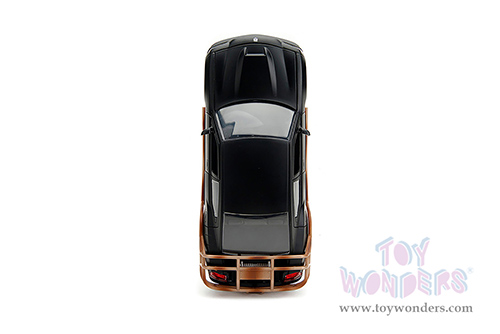 Jada Toys Fast & Furious - Dodge Charger Heist Car (2006, 1/24 scale diecast model car, Matte Black) 33373