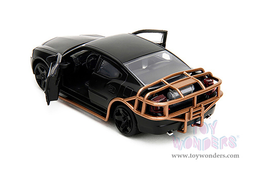 Jada Toys Fast & Furious - Dodge Charger Hardtop (1/32 scale diecast model car, Matte Black) 33374/24
