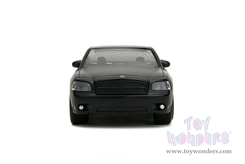 Jada Toys Fast & Furious - Dodge Charger Hardtop (1/32 scale diecast model car, Matte Black) 33374/24