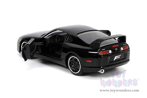 Jada Toys Fast & Furious - Toyota Supra Hardtop (1995, 1/32 scale diecast model car, Black) 33381/24